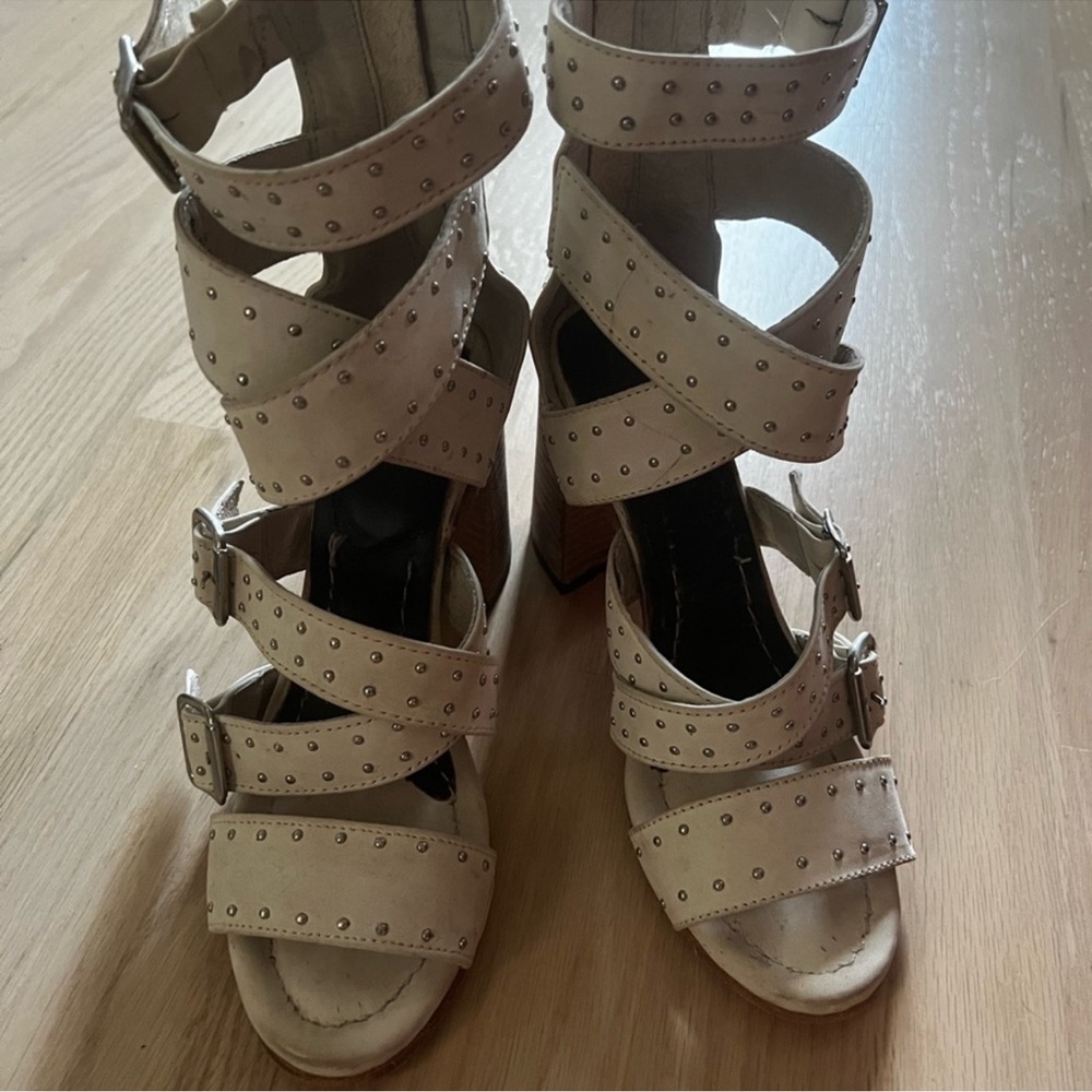 Freebird by Steven Cream Gladiator Heels
